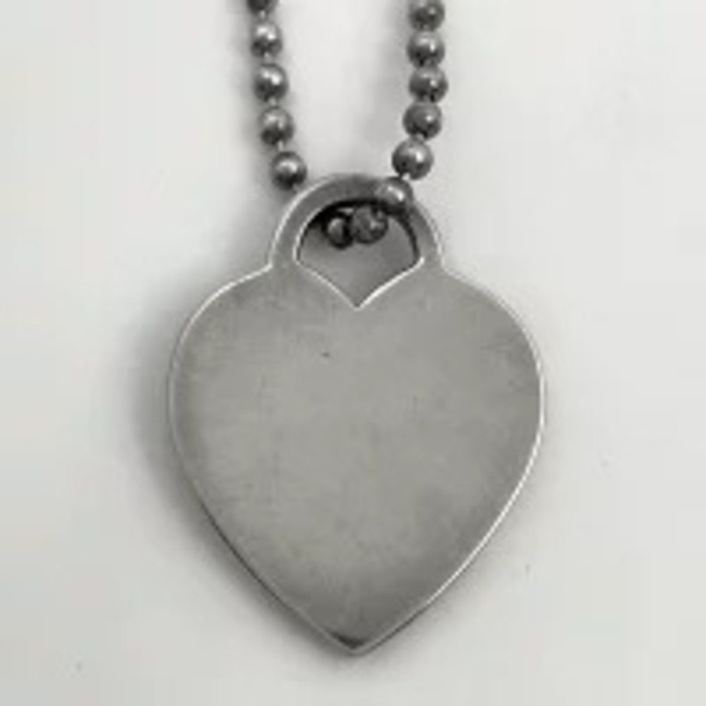 Tiffany Co to Necklace Heart Sterling Silver